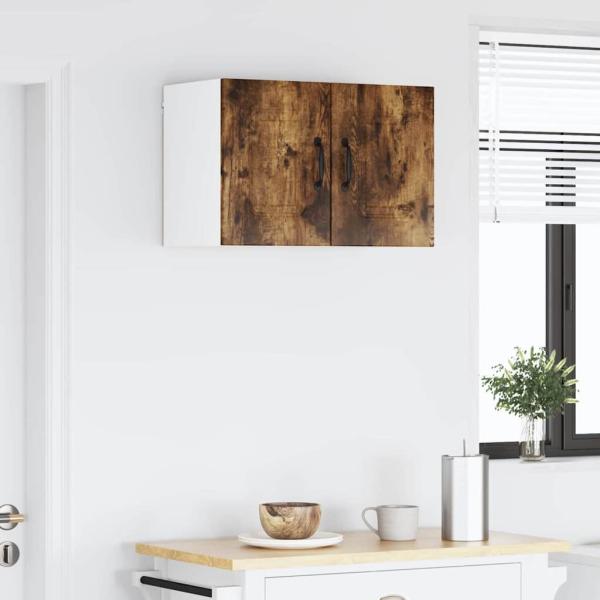 Küchenhängeschrank 2 pcs Geräucherte Eiche 30 x 31 x 40 cm