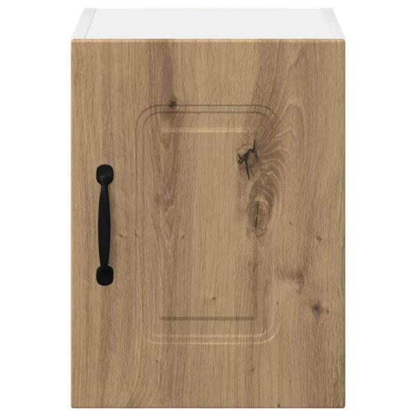 Küchenhängeschrank mit Tür 2 pcs Artisan-Eiche 30 x 31 x 40 cm