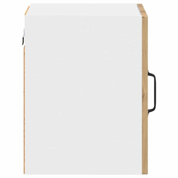 Küchenhängeschrank mit Tür 2 pcs Artisan-Eiche 30 x 31 x 40 cm