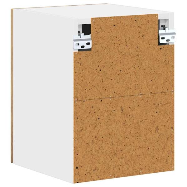 Küchenhängeschrank mit Tür 2 pcs Artisan-Eiche 30 x 31 x 40 cm