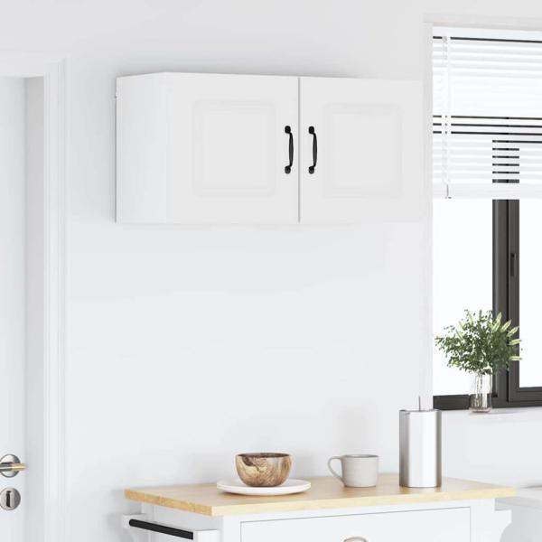 Küchenhängeschrank 2 pcs Weiß 40 x 31 x 40 cm Holzwerkstoff