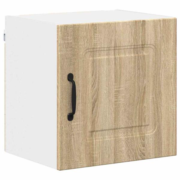 Küchenhängeschrank mit Regal 2 pcs Sonoma-Eiche 40 x 31 x 40 cm