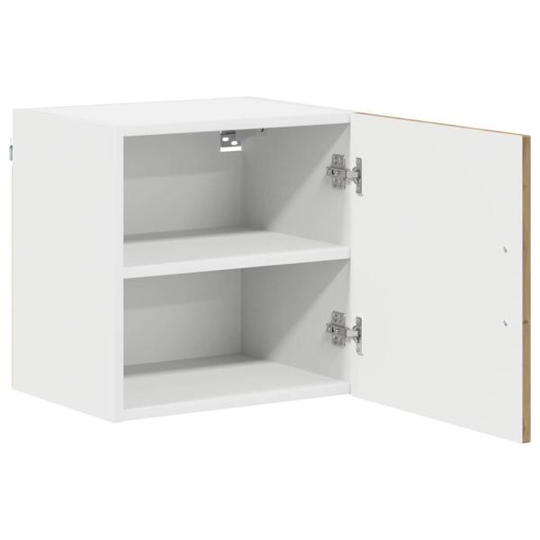 Küchenhängeschrank mit Tür 2 pcs Artisan-Eiche 40 x 31 x 40 cm