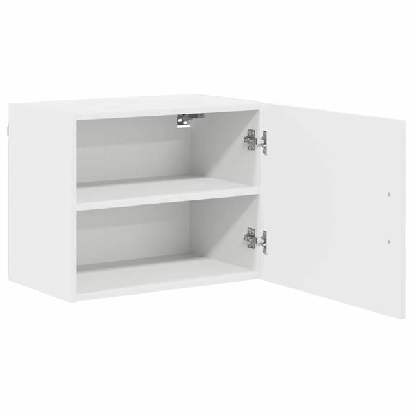 Küchenhängeschrank mit Regal Weiß 50 x 31 x 40 cm Holzwerkstoff