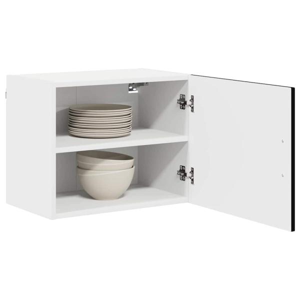 Küchenhängeschrank Schwarz 50 x 31 x 40 cm Holzwerkstoff