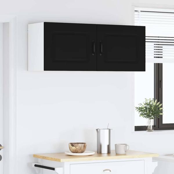 Küchenhängeschrank Schwarz 50 x 31 x 40 cm Holzwerkstoff