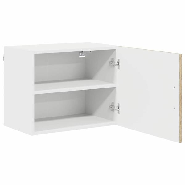 Küchenhängeschrank mit Regal 2 pcs Sonoma-Eiche 50 x 31 x 40 cm