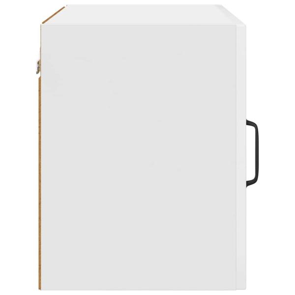Küchenhängeschrank mit Tür 2 pcs Hochglanz Weiß 50 x 31 x 40 cm