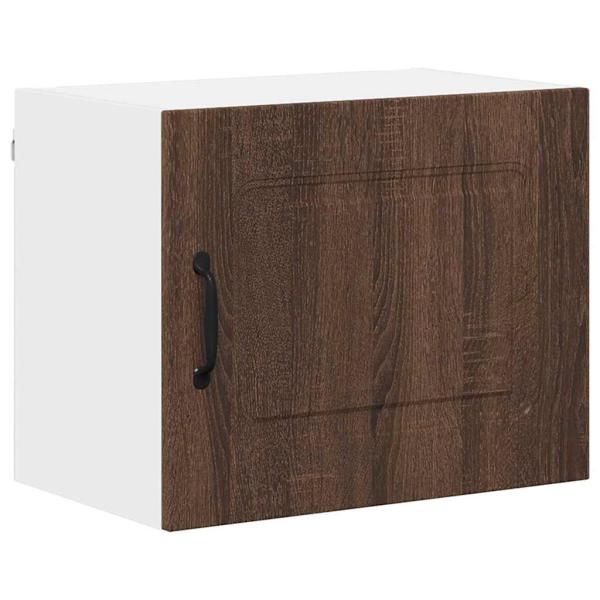 Küchenhängeschrank 2 pcs Braun Eichen-Optik 50 x 31 x 40 cm