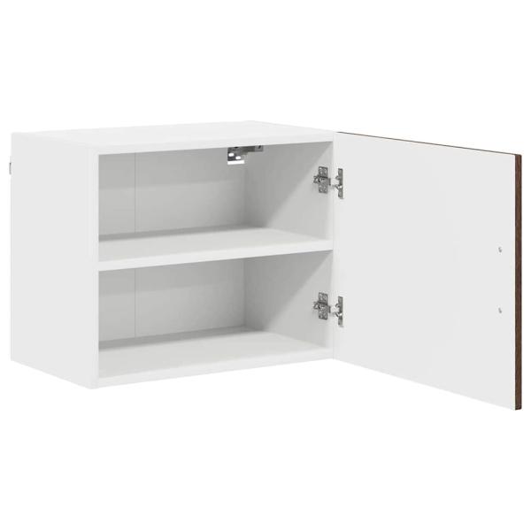 Küchenhängeschrank 2 pcs Braun Eichen-Optik 50 x 31 x 40 cm