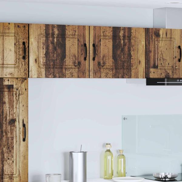 ARDEBO.de - Küchenhängeschrank 2 pcs Altholz 50 x 31 x 40 cm Holzwerkstoff