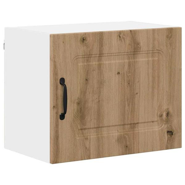 Küchenhängeschrank mit Tür 2 pcs Artisan-Eiche 50 x 31 x 40 cm