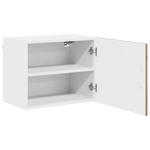 Küchenhängeschrank mit Tür 2 pcs Artisan-Eiche 50 x 31 x 40 cm