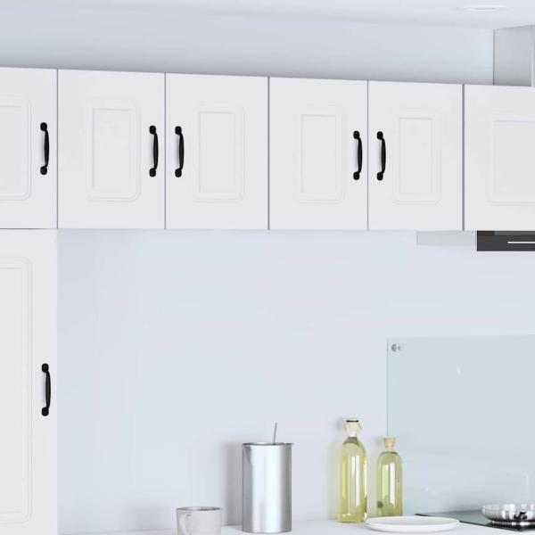 ARDEBO.de - Küchenhängeschrank 2 pcs Weiß 60 x 31 x 40 cm Holzwerkstoff