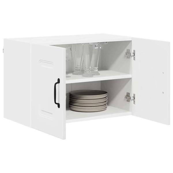 Küchenhängeschrank 2 pcs Weiß 60 x 31 x 40 cm Holzwerkstoff