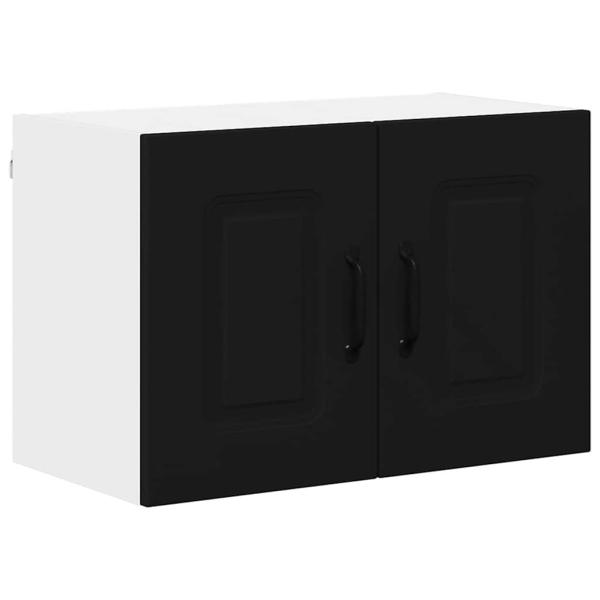Küchenhängeschrank Schwarz 60 x 31 x 40 cm Holzwerkstoff