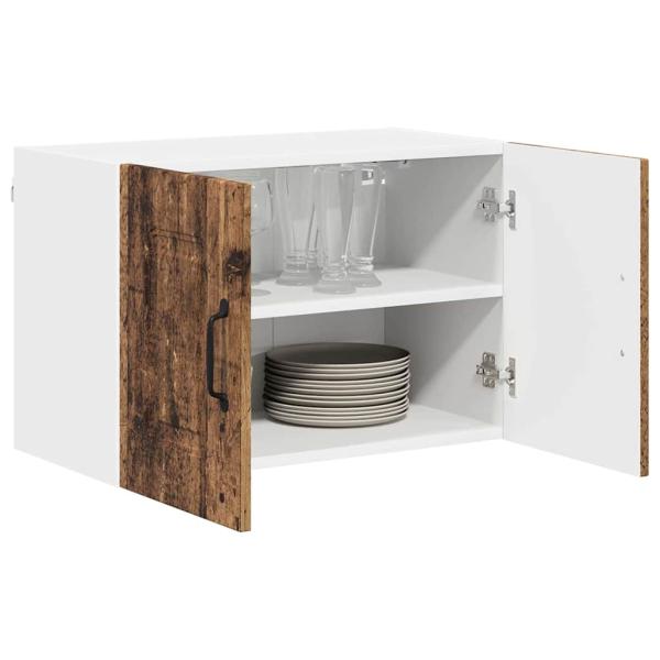 Küchenhängeschrank 2 pcs Altholz 60 x 31 x 40 cm Holzwerkstoff