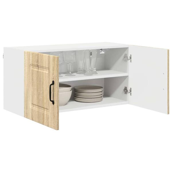 Küchenhängeschrank Sonoma-Eiche 80 x 31 x 40 cm Holzwerkstoff