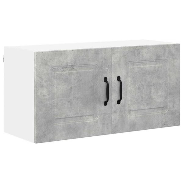 Küchenhängeschrank Beton Grau 80 x 31 x 40 cm Holzwerkstoff