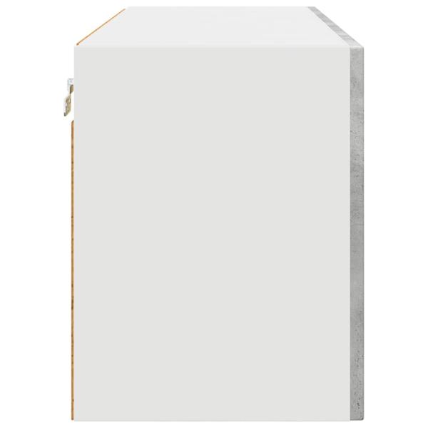 Küchenhängeschrank Beton Grau 80 x 31 x 40 cm Holzwerkstoff