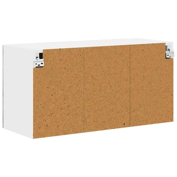 Küchenhängeschrank Beton Grau 80 x 31 x 40 cm Holzwerkstoff