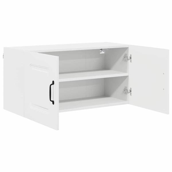 Küchenhängeschrank Hochglanz Weiß 80 x 31 x 40 cm Holzwerkstoff