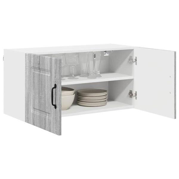 Küchenhängeschrank Graues Sonoma 80 x 31 x 40 cm Holzwerkstoff