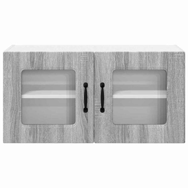 Küchenhängeschrank Graues Sonoma 80 x 31 x 40 cm Holzwerkstoff