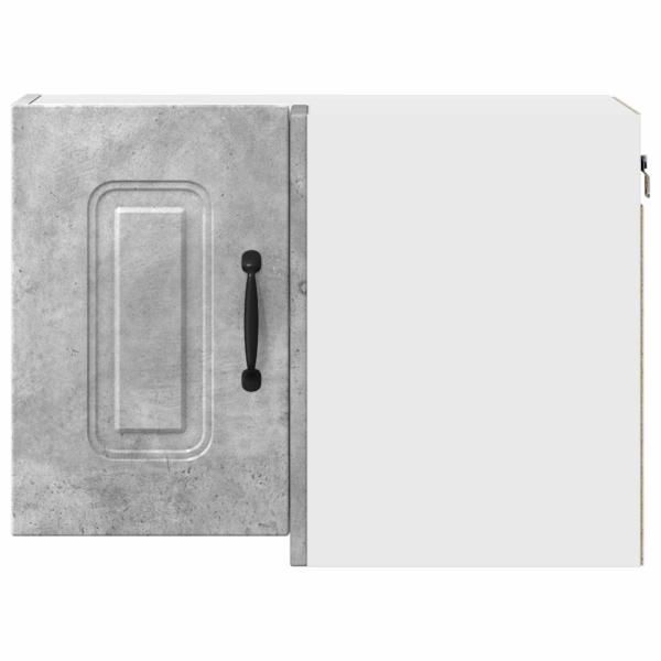 ARDEBO.de - Küchenhängeschrank Beton Grau 57 x 57 x 40 cm Holzwerkstoff