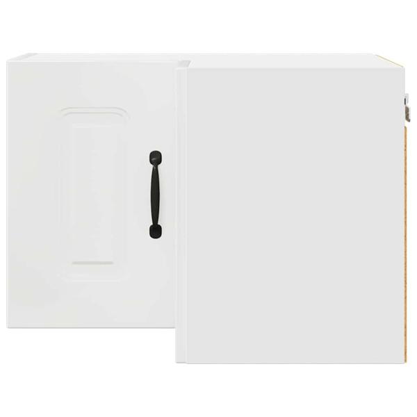 Küchenhängeschrank Hochglanz Weiß 57 x 57 x 40 cm Holzwerkstoff