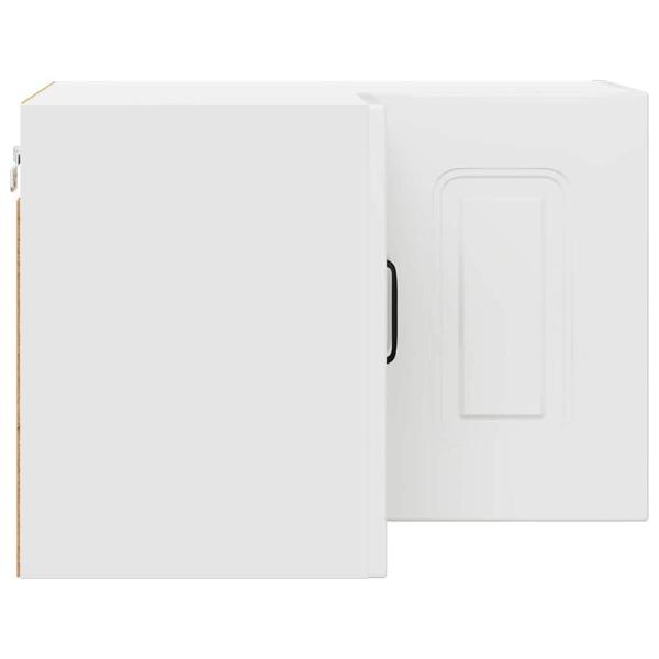 Küchenhängeschrank Hochglanz Weiß 57 x 57 x 40 cm Holzwerkstoff