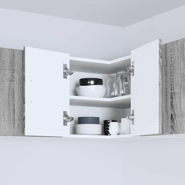 Küchenhängeschrank Graues Sonoma 57 x 57 x 40 cm Holzwerkstoff