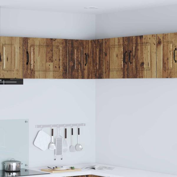 ARDEBO.de - Küchenhängeschrank Altholz 57 x 57 x 40 cm Holzwerkstoff
