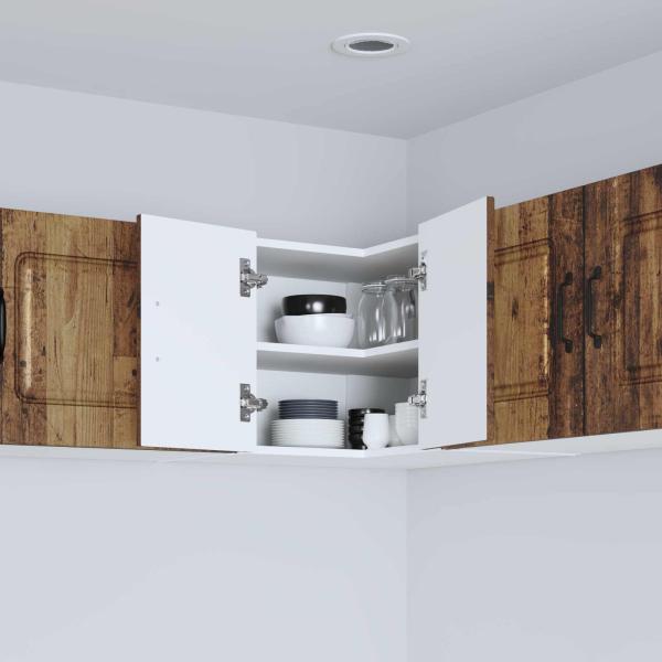 Küchenhängeschrank Altholz 57 x 57 x 40 cm Holzwerkstoff