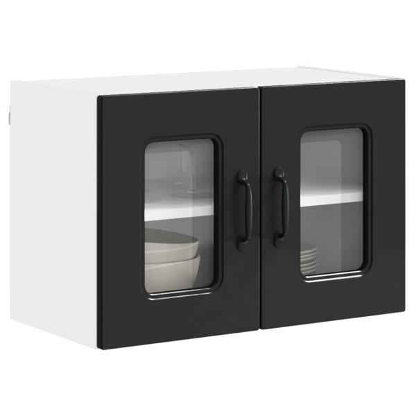 Küchenhängeschrank Schwarz 60 x 31 x 40 cm Holzwerkstoff
