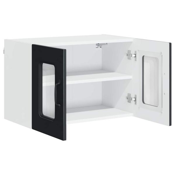 Küchenhängeschrank Schwarz 60 x 31 x 40 cm Holzwerkstoff