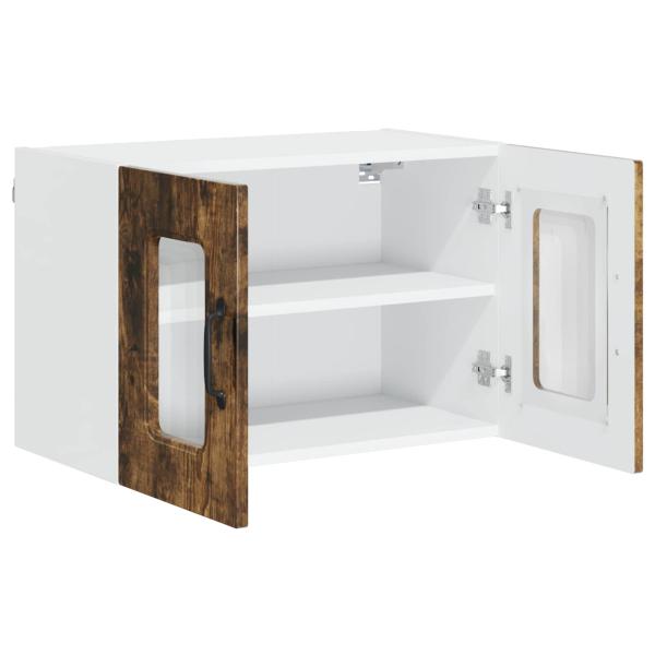 Küchenhängeschrank 2 pcs Geräucherte Eiche 60 x 31 x 40 cm