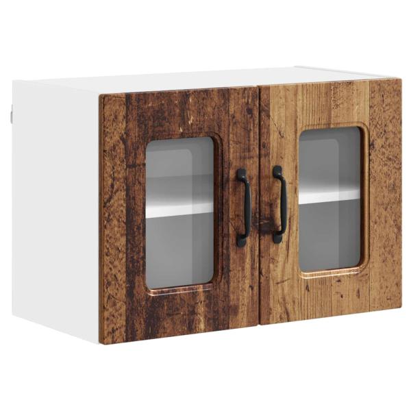 Küchenhängeschrank 2 pcs Altholz 60 x 31 x 40 cm Holzwerkstoff