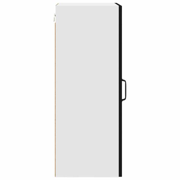 Küchenhängeschrank Schwarz 40 x 31 x 80 cm Holzwerkstoff