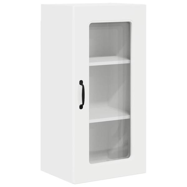 Küchenhängeschrank Hochglanz Weiß 40 x 31 x 80 cm Holzwerkstoff