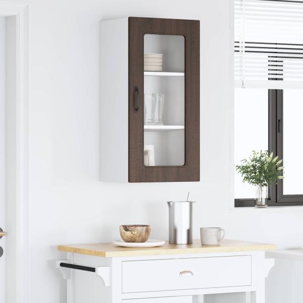 Geschirrspülerfront Kalmar Braun Eichen-Optik 40 x 31 x 80 cm