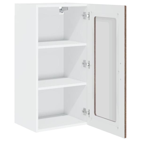 Küchenhängeschrank 2 pcs Braun Eichen-Optik 40 x 31 x 80 cm