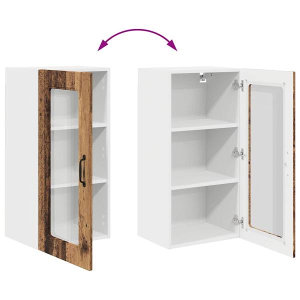Küchenhängeschrank Altholz 40 x 31 x 80 cm Holzwerkstoff