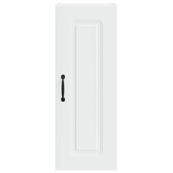 Küchenhängeschrank mit Regal Weiß 30 x 31 x 80 cm Holzwerkstoff