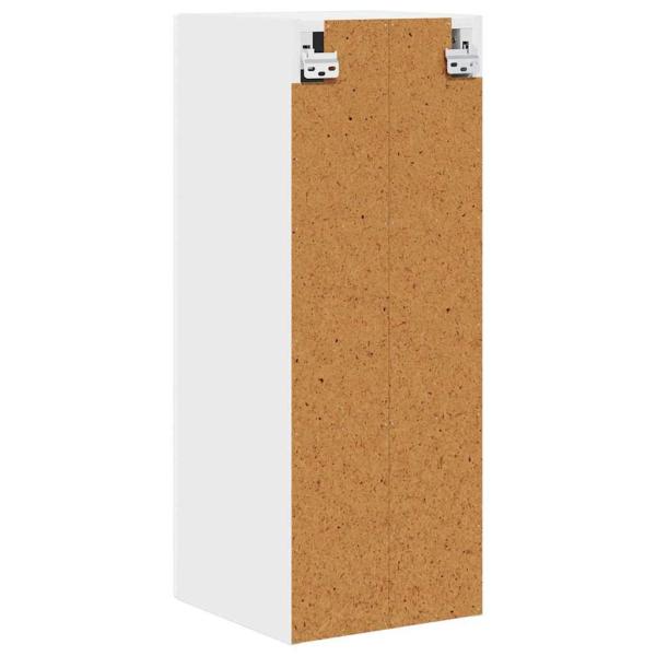 Küchenhängeschrank mit Regal Weiß 30 x 31 x 80 cm Holzwerkstoff