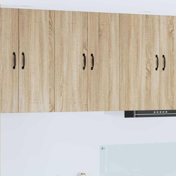 ARDEBO.de - Küchenhängeschrank Sonoma-Eiche 30 x 31 x 80 cm Holzwerkstoff