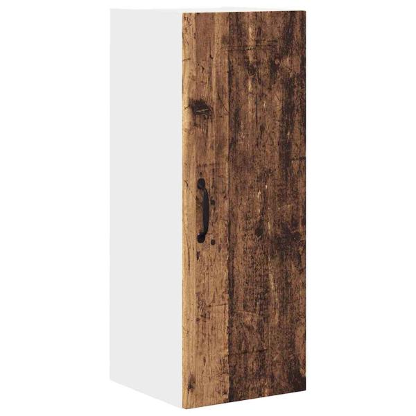 Küchenhängeschrank 2 pcs Altholz 30 x 31 x 80 cm Holzwerkstoff