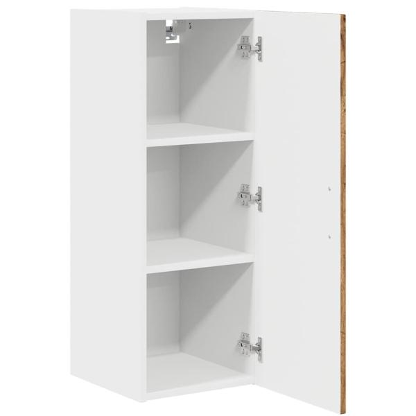 Küchenhängeschrank 2 pcs Altholz 30 x 31 x 80 cm Holzwerkstoff