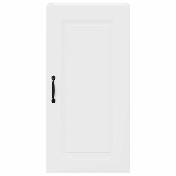 Küchenhängeschrank mit Regal Weiß 40 x 31 x 80 cm Holzwerkstoff