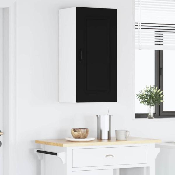Küchenhängeschrank Schwarz 40 x 31 x 80 cm Holzwerkstoff